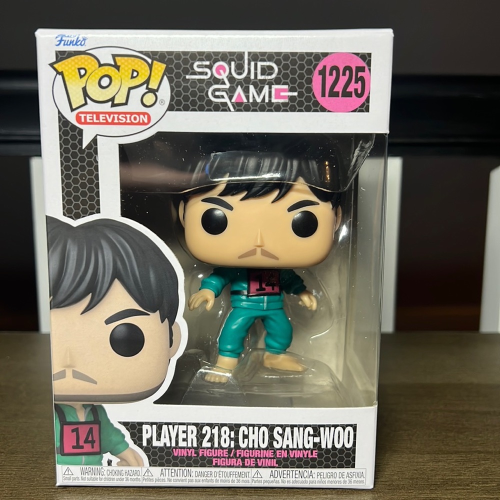 Funko POP! Squid Game, Player 218; Cho Sang-Woo